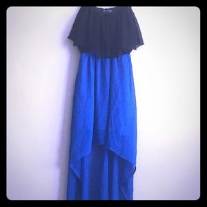 Fancy tail dress high low
